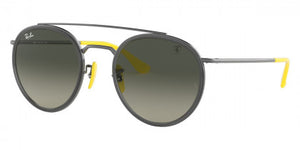 A131  RAY-BAN FERRARI RB3647M F03071 51 GUNMETAL / LIGHT GRAY GRADIENT DARK GRAY