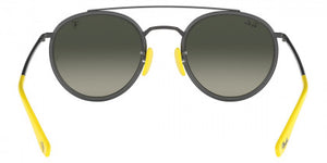 A131  RAY-BAN FERRARI RB3647M F03071 51 GUNMETAL / LIGHT GRAY GRADIENT DARK GRAY