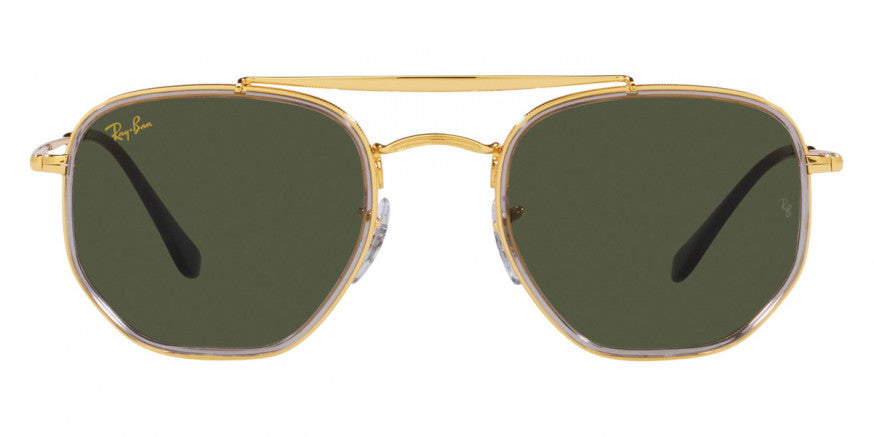 RB052 RAY-BAN THE MARSHAL II RB3648M 923931 52 LEGEND GOLD / GREEN