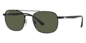 F231 RAY-BAN RB3670 002/31 54 BLACK / GREEN