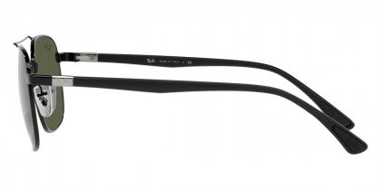 F231 RAY-BAN RB3670 002/31 54 BLACK / GREEN
