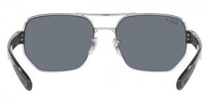 F226 RAY-BAN RB3672 003/82 60 SILVER / GRAY MIRRORED SILVER POLARIZED