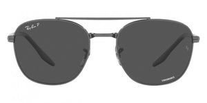 F300 RAY-BAN RB3688 004/K8 55  GUNMETAL / DARK GRAY POLARIZED