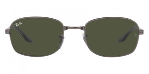 F250 RAY-BAN RB3690 004/31 54 GUNMETAL / GREEN