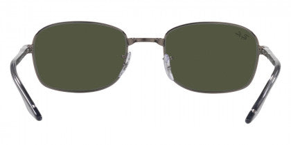 F250 RAY-BAN RB3690 004/31 54 GUNMETAL / GREEN