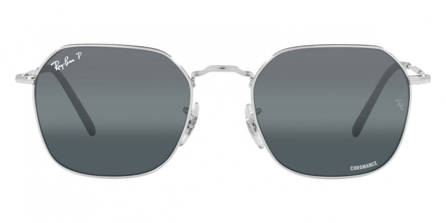 RB062 RAY-BAN JIM RB3694 9242G6 55 SILVER / BLUE MIRRORED GRADIENT POLARIZED
