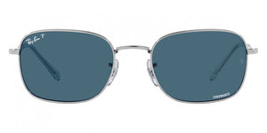 EB014 RAY-BAN RB3706 003/S2 57 SILVER  BLUE POLARIZED