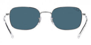 EB014 RAY-BAN RB3706 003/S2 57 SILVER  BLUE POLARIZED