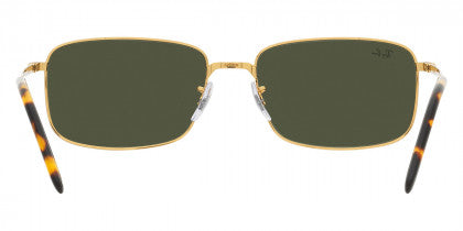 EB023 RAY-BAN RB3717 919631 60 GOLD  GREEN