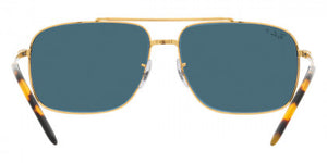 RB255 RAY-BAN RB3796 9196S2 59 GOLD  BLUE POLARIZED