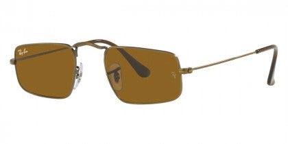 F245 RAY-BAN JULIE RB3957 922833 49 ANTIQUE GOLD / BROWN
