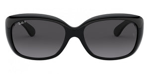 RB115 RAY-BAN JACKIE OHH RB4101 601/T3 58 BLACK / LIGHT GRAY GRADIENT DARK GRAY
