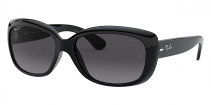RB115 RAY-BAN JACKIE OHH RB4101 601/T3 58 BLACK / LIGHT GRAY GRADIENT DARK GRAY