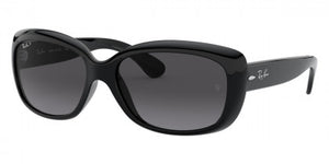 RB115 RAY-BAN JACKIE OHH RB4101 601/T3 58 BLACK / LIGHT GRAY GRADIENT DARK GRAY