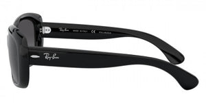 RB115 RAY-BAN JACKIE OHH RB4101 601/T3 58 BLACK / LIGHT GRAY GRADIENT DARK GRAY