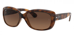 RB116 RAY-BAN JACKIE OHH RB4101 642/43 58 HAVANA / LIGHT BROWN GRADIENT BLACK