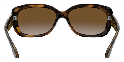 RB122 RAY-BAN JACKIE OHH RB4101 710/T5 58 LIGHT HAVANA / LIGHT GRAY GRADIENT POLARIZED