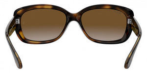 RB122 RAY-BAN JACKIE OHH RB4101 710/T5 58 LIGHT HAVANA / LIGHT GRAY GRADIENT POLARIZED