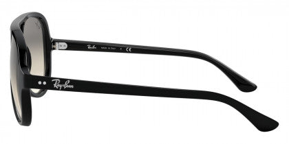 C39 RAY-BAN CATS 5000 RB4125 601/32 59 BLACK / CLEAR GRADIENT GRAY