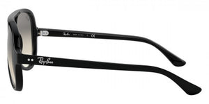 C39 RAY-BAN CATS 5000 RB4125 601/32 59 BLACK / CLEAR GRADIENT GRAY