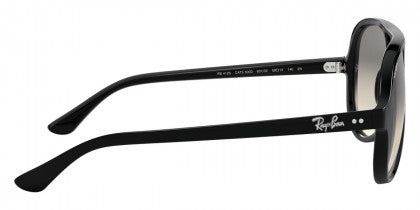 C39 RAY-BAN CATS 5000 RB4125 601/32 59 BLACK / CLEAR GRADIENT GRAY