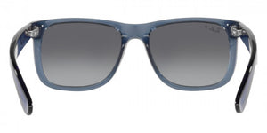 A110 RAY-BAN JUSTIN RB4165 6596T3 55 TRANSPARENT BLUE / GRAY GRADIENT