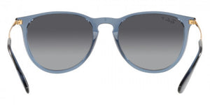 RB113 RAY-BAN ERIKA RB4171 6592T3 54 TRANSPARENT BLUE / GRAY GRADIENT POLARIZED