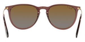 RB110 RAY-BAN ERIKA RB4171 6593T5 54 TRANSPARENT DARK BROWN / BROWN GRADIENT POLARIZED