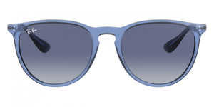 B72F RAY-BAN  ERIKA RB4171F 65154L 57  TRANSPARENT BLUE / LIGHT GRAY  GRADIENT DARK BLUE