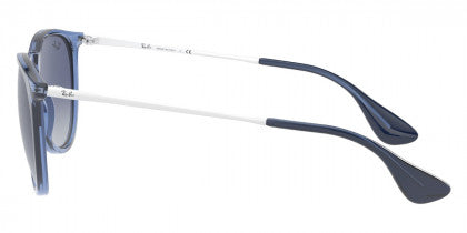 B72F RAY-BAN  ERIKA RB4171F 65154L 57  TRANSPARENT BLUE / LIGHT GRAY  GRADIENT DARK BLUE