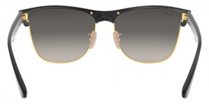 A60 RAY-BAN CLUBMASTER OVERSIZED RB4175 877/M3 57 DEMI GLOSS BLACK / GRAY GRADIENT DARK GRAY