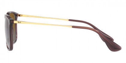 RB070 RAY-BAN CHRIS RB4187 6593T5 54  TRANSPARENT BROWN / GRAY GRADIENT BROWN POLARIZED