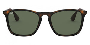 B44 RAY-BAN  CHRIS RB4187 710/71 54 LIGHT HAVANA /  DARK GREEN