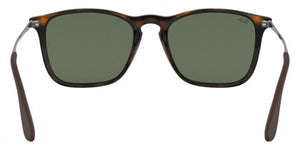 B44 RAY-BAN  CHRIS RB4187 710/71 54 LIGHT HAVANA /  DARK GREEN