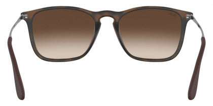 B89 RAY-BAN CHRIS RB4187 856/13 54  RUBBER HAVANA  / BROWN GRADIENT  DARK BROWN