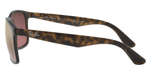 Z118 RAY-BAN CHROMANCE RB4264 894/6B 58 MATTE HAVANA / PURPLE MIRRORED GOLD GRADIENT
