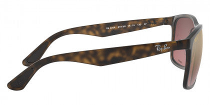Z118 RAY-BAN CHROMANCE RB4264 894/6B 58 MATTE HAVANA / PURPLE MIRRORED GOLD GRADIENT