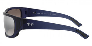 C129 RAY-BAN RB4283CH 629/5J 64 BLUE / GRAY MIRRORED SILVER