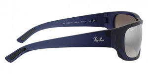 C129 RAY-BAN RB4283CH 629/5J 64 BLUE / GRAY MIRRORED SILVER