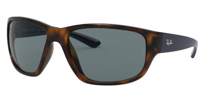 F119 RAY-BAN RB4300 6433S2 63 HAVANA / BLUE POLARIZED
