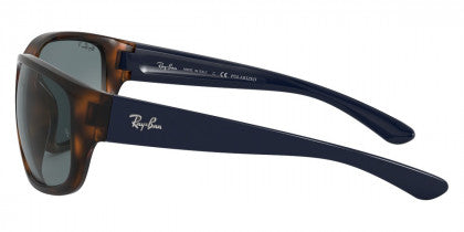 F119 RAY-BAN RB4300 6433S2 63 HAVANA / BLUE POLARIZED