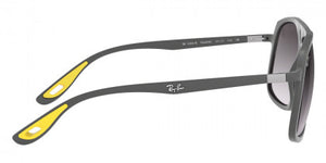 D222 RAY-BAN FERRARI RB4308M F6088G 58 MATTE GRAY / GRAY GRADIENT