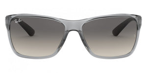 A114  RAY-BAN  RB4331 647911 61 TRANSPARENT GRAY / GRAY GRADIENT DARK GRAY