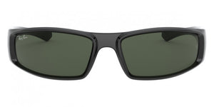 A120 RAY-BAN  RB4335 601/71 58 BLACK / DARK GREEN