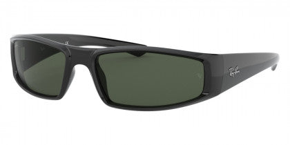 A120 RAY-BAN  RB4335 601/71 58 BLACK / DARK GREEN