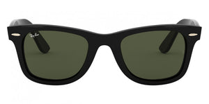 E51 RAY-BAN WAYFARER RB4340 601 50 BLACK / G-15 GREEN 601