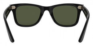 E51 RAY-BAN WAYFARER RB4340 601 50 BLACK / G-15 GREEN 601
