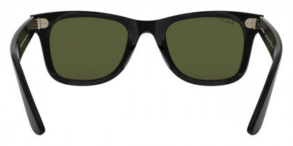 RB131 RAY-BAN WAYFARER RB4340 601/58 50 BLACK  / GREEN  POLARIZED