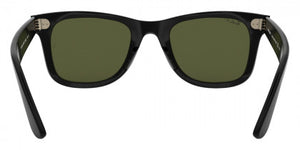 RB131 RAY-BAN WAYFARER RB4340 601/58 50 BLACK  / GREEN  POLARIZED