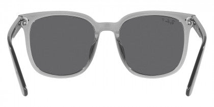 RB220 RAY-BAN RB4401D 659981 57 TRANSPARENT GRAY  DARK GRAY POLARIZED